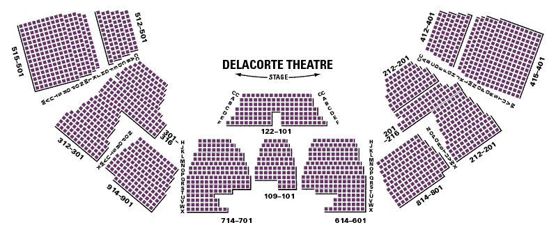 Pels Theater Seating Chart