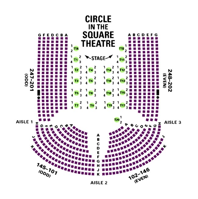 Square Seating Chart