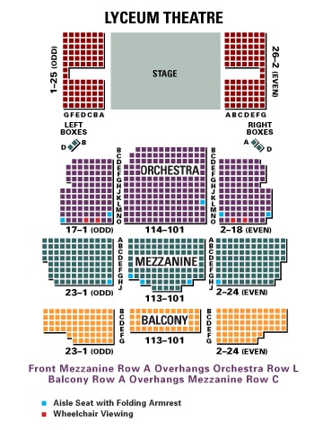 a view from the bridge tickets seating chart broadway lyceum theatre seating chart new york