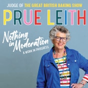 Prue Leith Off Broadway Show Tickets Nothing in Moderation