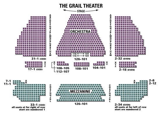 Spamalot Las Vegas Tickets Seating Chart Across The Usa Las Vegas Musical Tickets