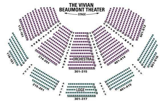 Beaumont Theatre Lincoln Center Seating Chart